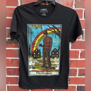 A Nightmare on Elm Street Freddy Krueger "The Dreamer" Tarot Card S T-Shirt F1
